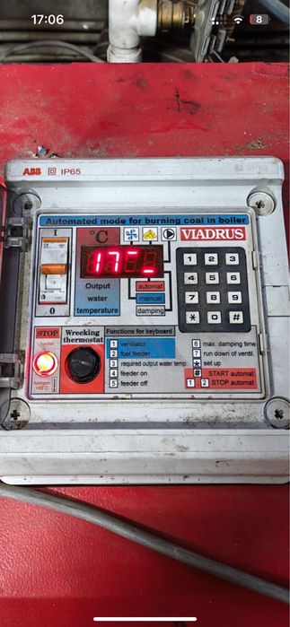 Centrala viadrus u22 lemne / peleti + buncar