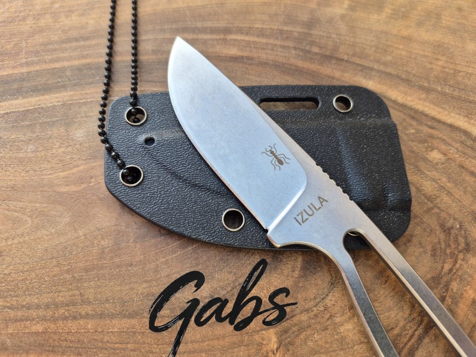 Компактен нож с фиксирано острие ESEE IZULA  с  кания S35VN