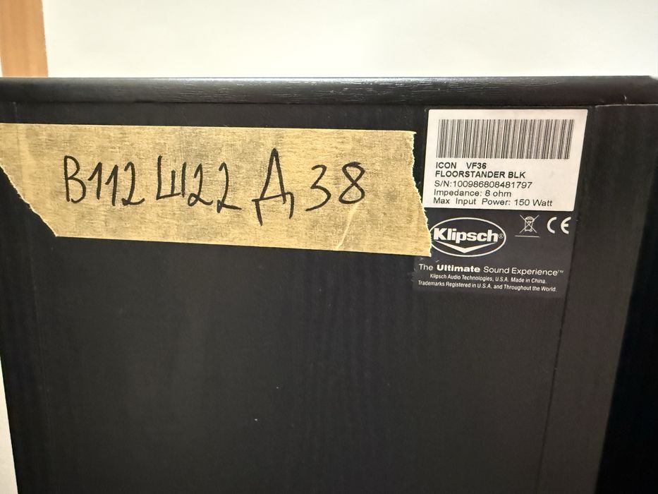 Klipsch VF-36 Качествени тонколони
