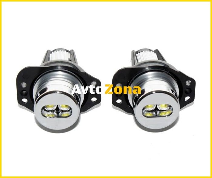 10W Лед крушки за ангелски очи за BMW E90 / E91 - червен цвят