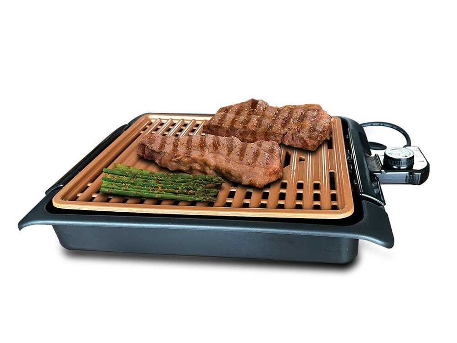 Электрический гриль Max Chef Smoke Free Grill | Каменное покрытие