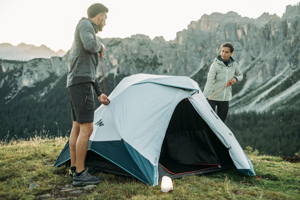 Cort de camping cu montare instantanee 2 - produs resigilat Decathlon