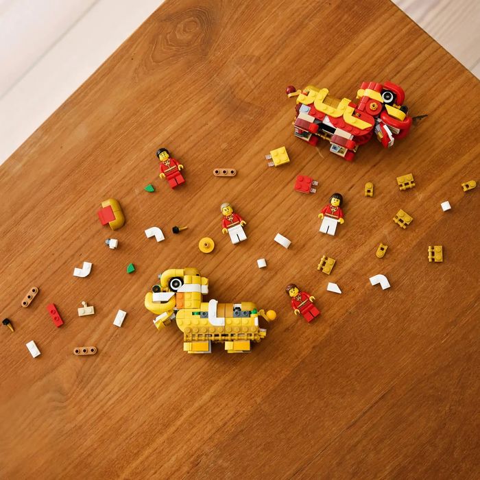 Lego 40915 Spring Festival Lion Dance Лъвски танц Lego GWP