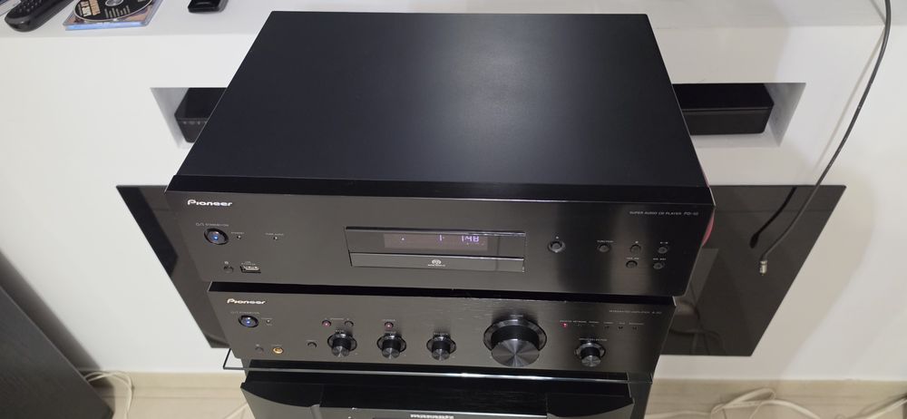 Amplificator Pioneer A-20 + Cd Super Audio Player SACD  Pioneer  PD-10