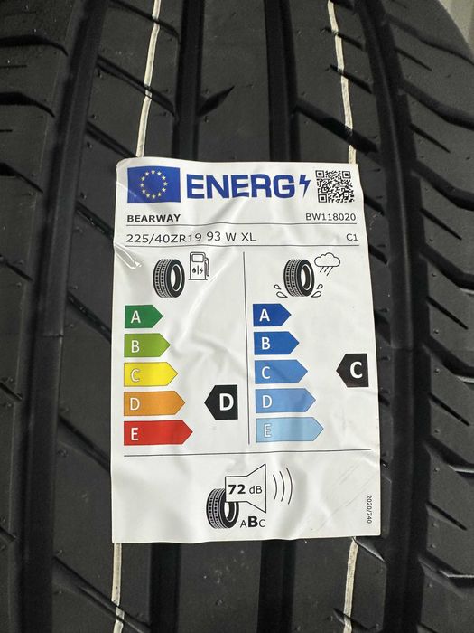 Летен Спорт Пакет BEARWAY 225/40R19 93W XL 255/35R19 96W XL