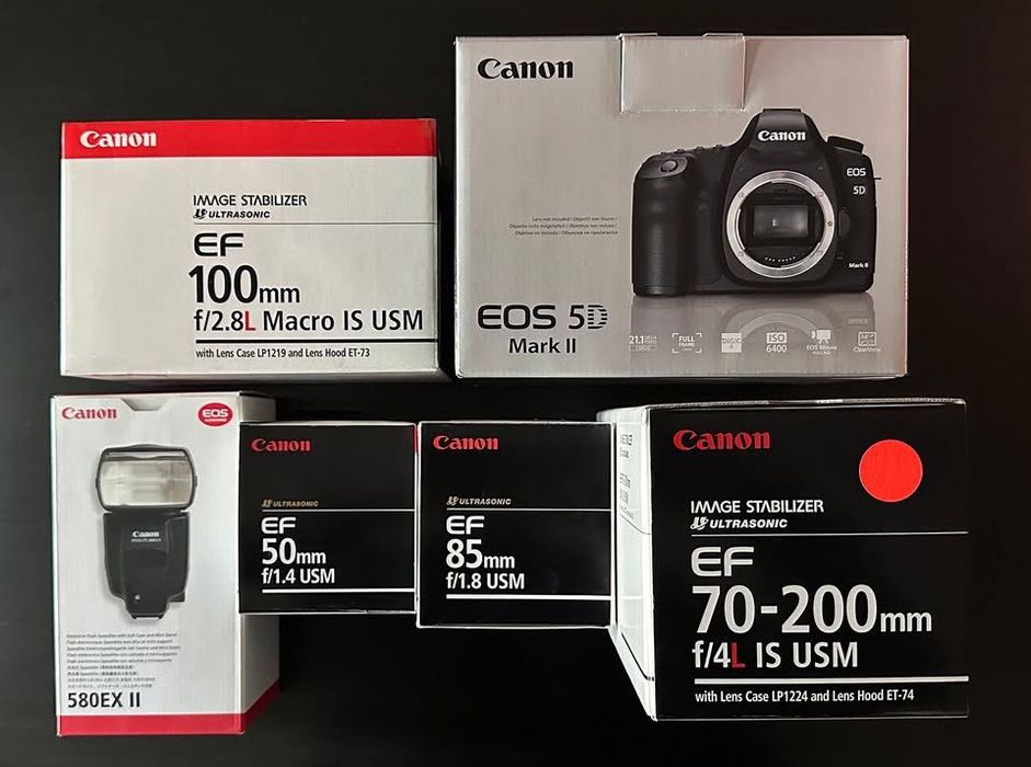 Canon фотографски сет