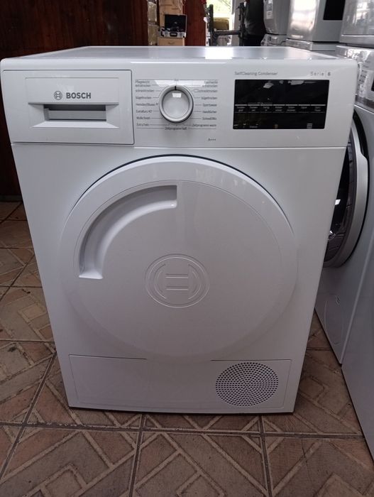 Сушилня с термопомпа Бош Bosch Serie 6 A+++ 8кг 2 години гаранция!
