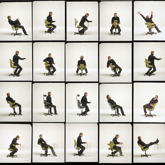 Scaun ultra ergonomic Hag Capisco 8107 designer Peter Opsvik