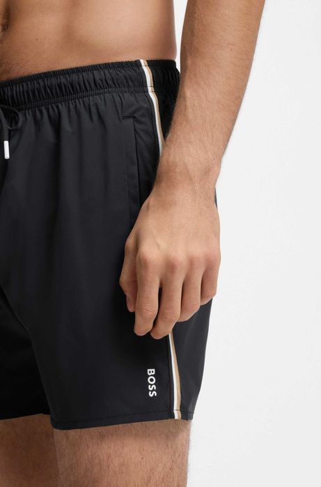 HUGO BOSS, Оригинални Плувни шорти, черни, размер: S, M, L, XL и XXL