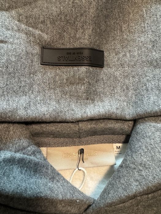 Fear of God "Essentials" Dark Grey Hoodie