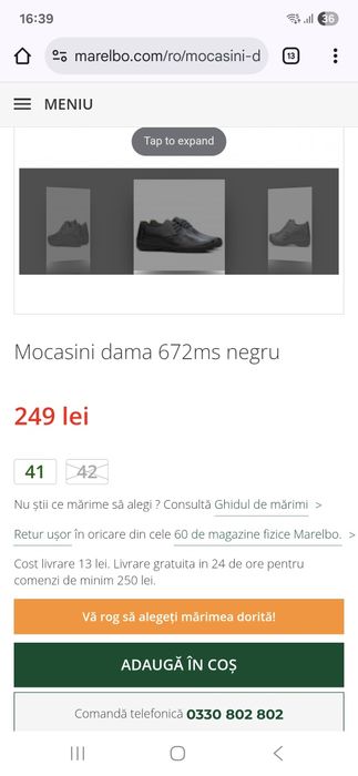 Mocasini damă piele naturală pantofi damă talpă ortopedica nr 41 40 .