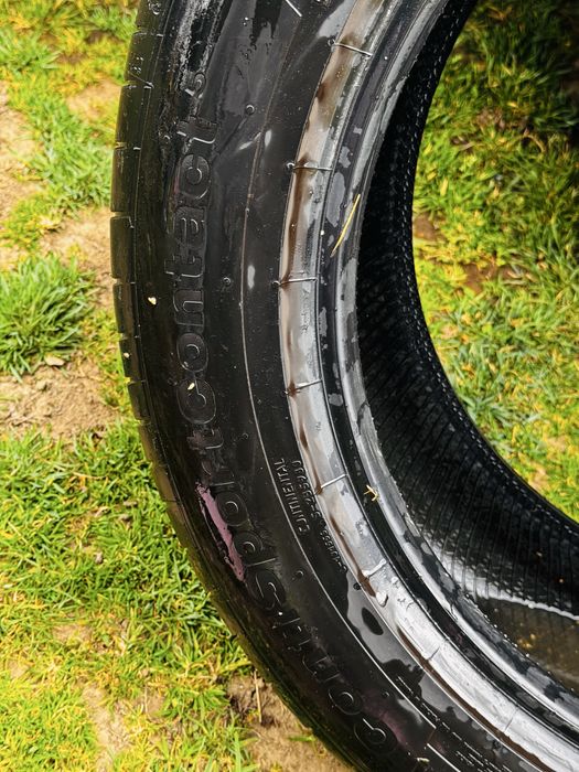 2 anvelope Continental 235/55R19 ContiSportContact 5,DOT3619, 7mm