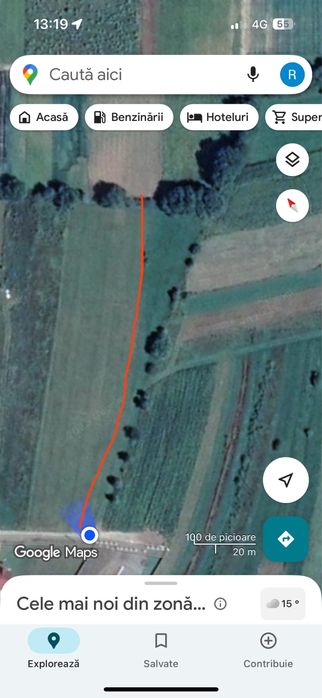 Teren extravilan 2.133 mp - Gura Humorului