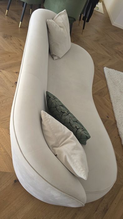 Canapea Divani & Sofa din catifea bej