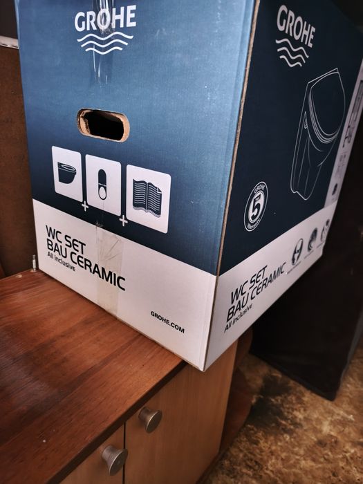 Grohe таолетна чиния нова