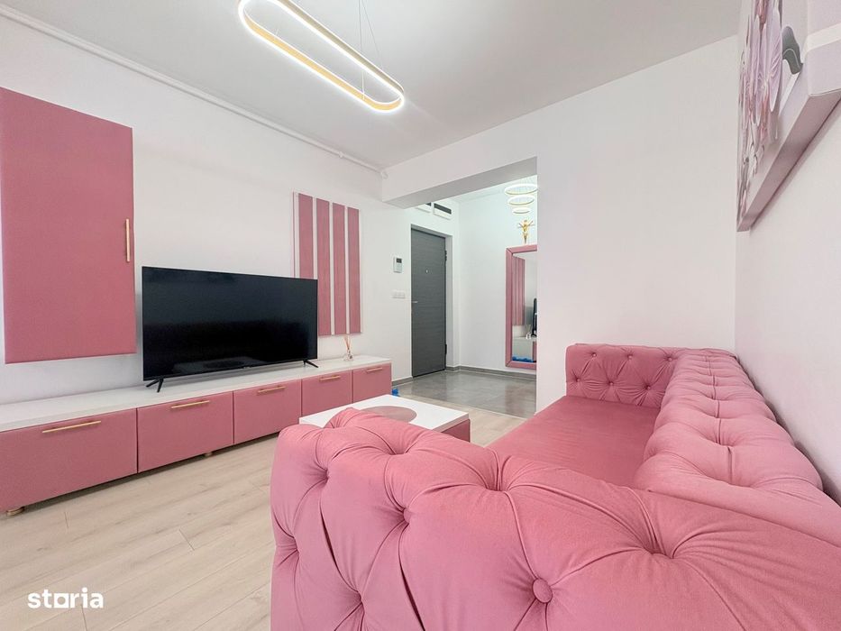 3 camere, mobilat si utilat, parcare inclusa - 550 euro