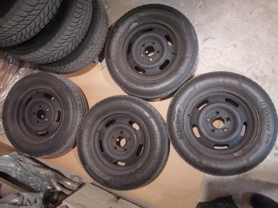 Летни гуми KLEBER  с джанти 4 броя 14 цола 185 65 14 5х110 Опел Opel