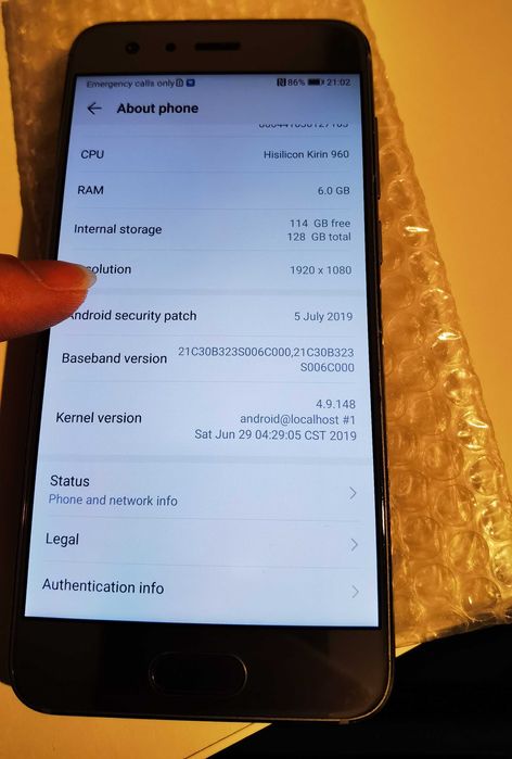 Telefon Honor 9 Dual SIM