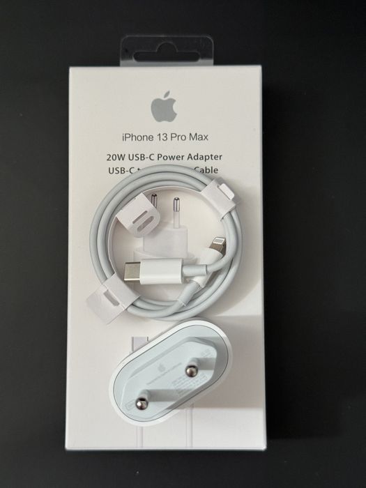 Оригинално зарядно устройство за iPhone Apple 20W Бързо зареждане