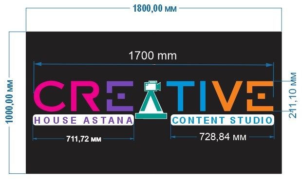 Баннер оракал вывеска лайт бокс