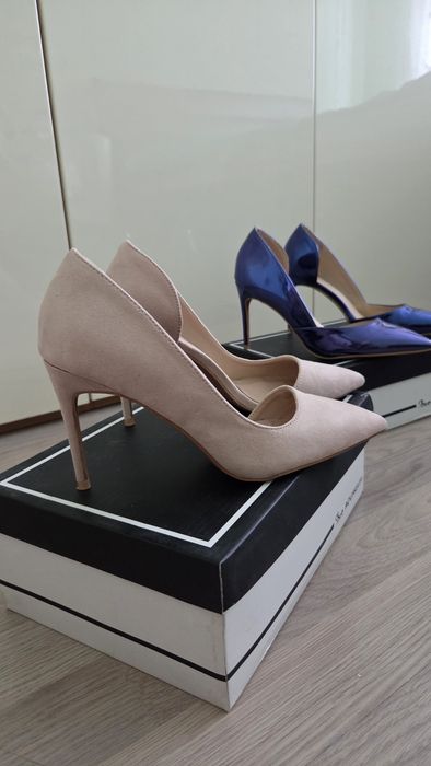 Shoe Aquarium, като нови, нюд обувки 36
