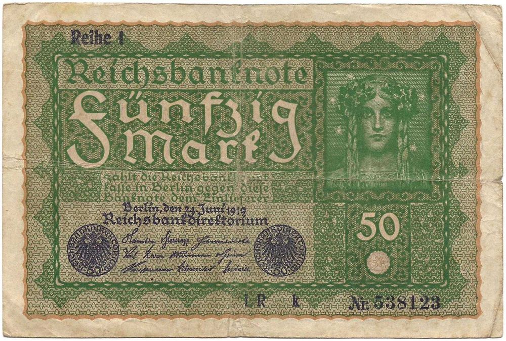 Super bancnote vechi Germania perioada Deutsches Reich si interbelica numismatica la doar 35 lei bucata la alegere sau 280 lei tot setul de 8 bancnote