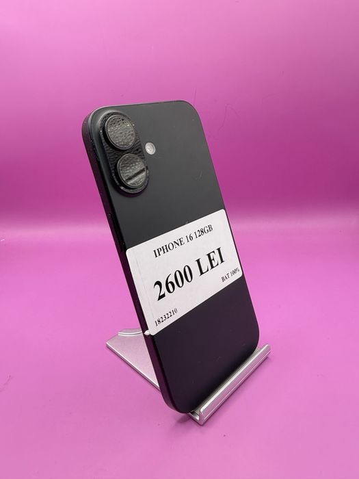 IPHONE 16 128 GB bat 100% •Matei Amanet Margeanului• 1823