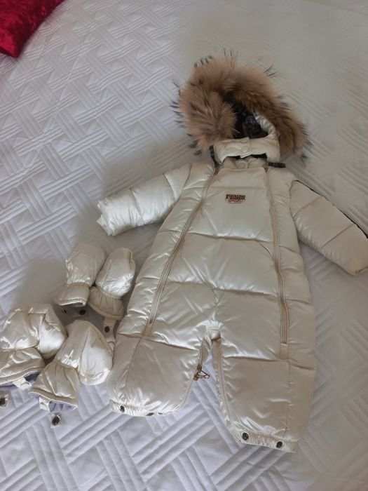 Комбинезон зимний Трансформер 0-9мес