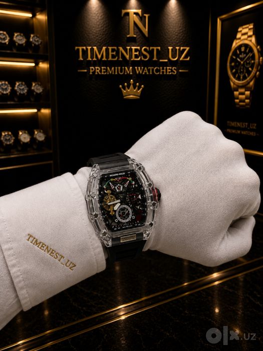 Richard Mille RM 65-01 uslubidagi Premium Skeleton