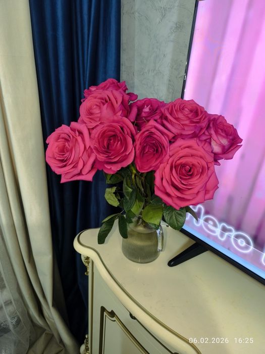 Продам розы девять штук