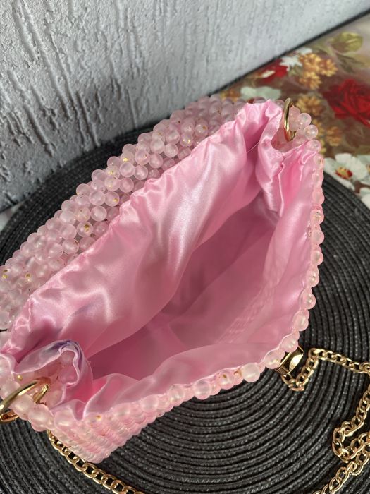 Geanta handmade din margele