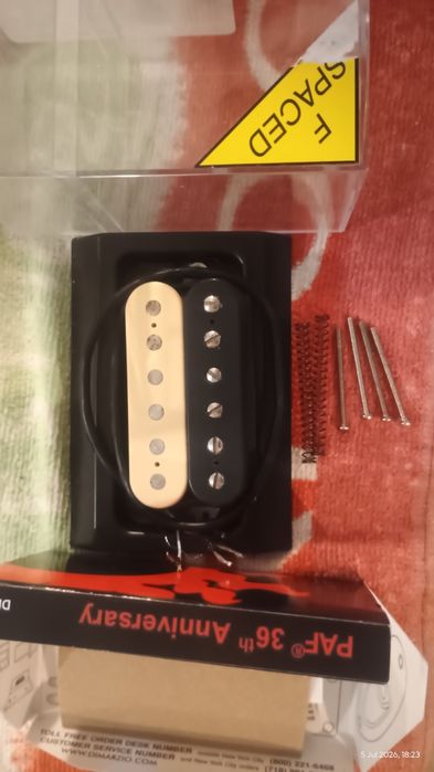 Dimarzio DP103 PAF 36 Anniversary neck