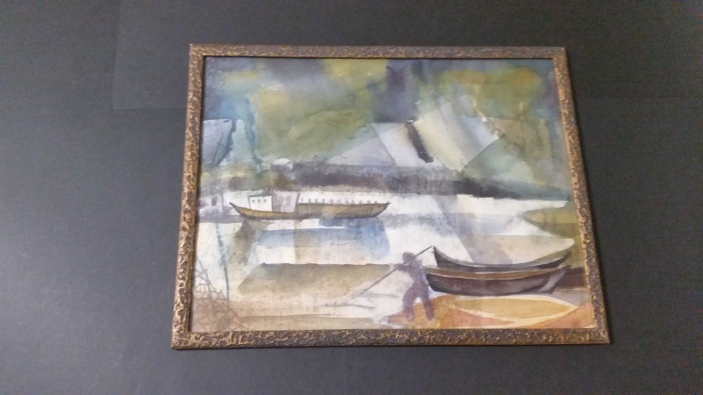 2 големи пейзажа, рисувани с акварелни бои. По 19 лева.