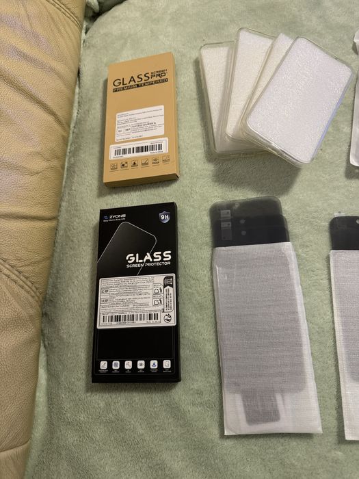 Folie, Sticla securizata privacy si huse iphone 15 Pro Max, Iphone 15 Pro