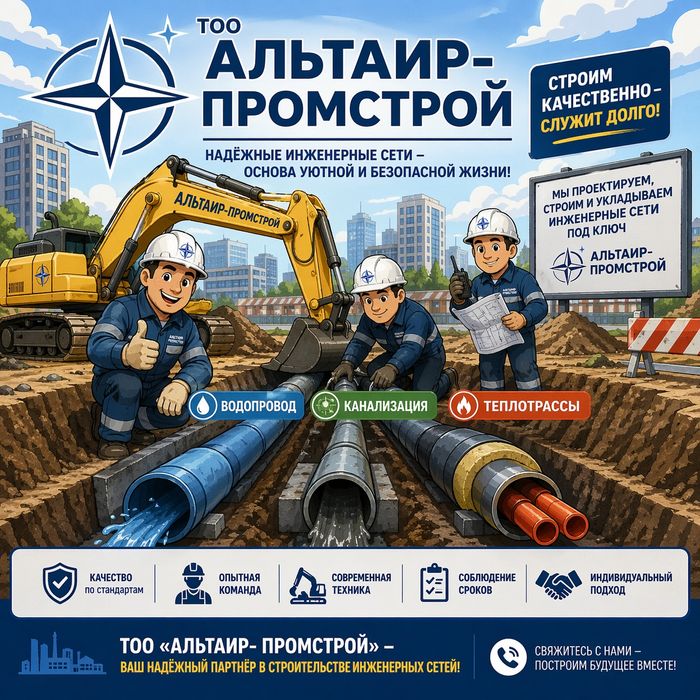 Услуги мини экскаватора и специалисты по укладке комуникаций