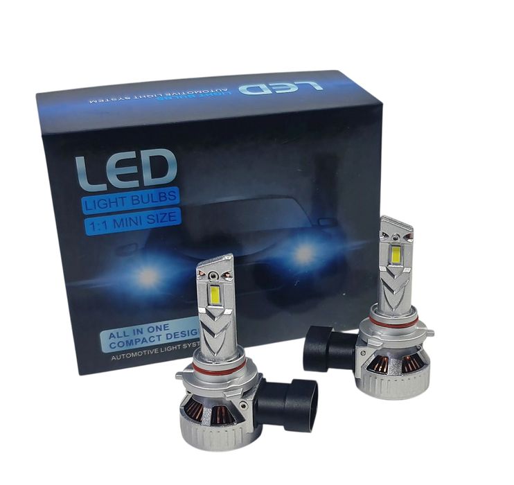 LED крушки N16 НВ3/9005 mini 50W + 5% светлина