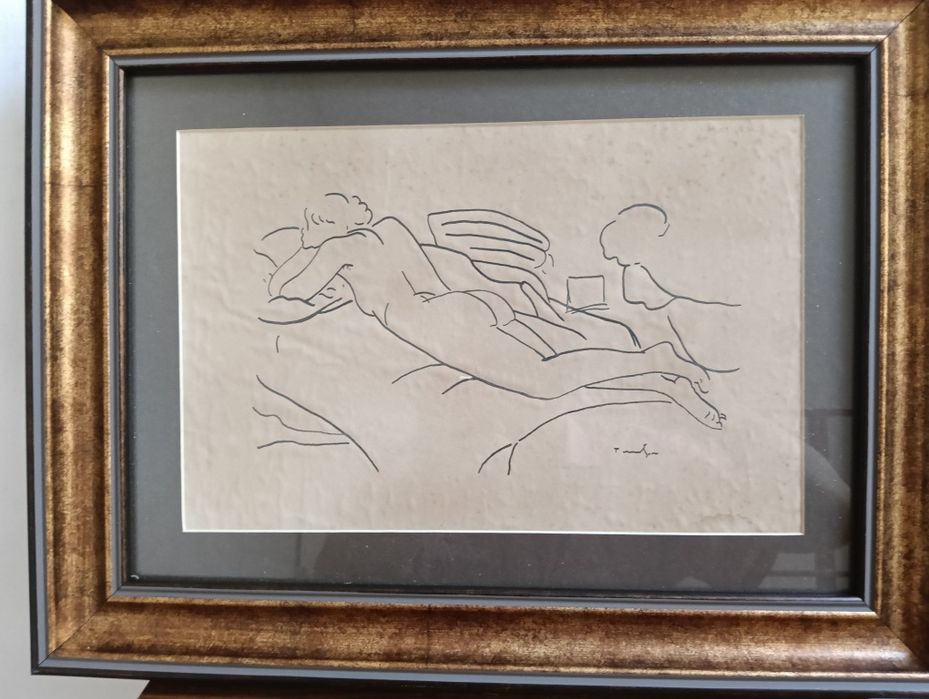 Tablou de Nicolae Tonitza | Nud in interior -Deosebit