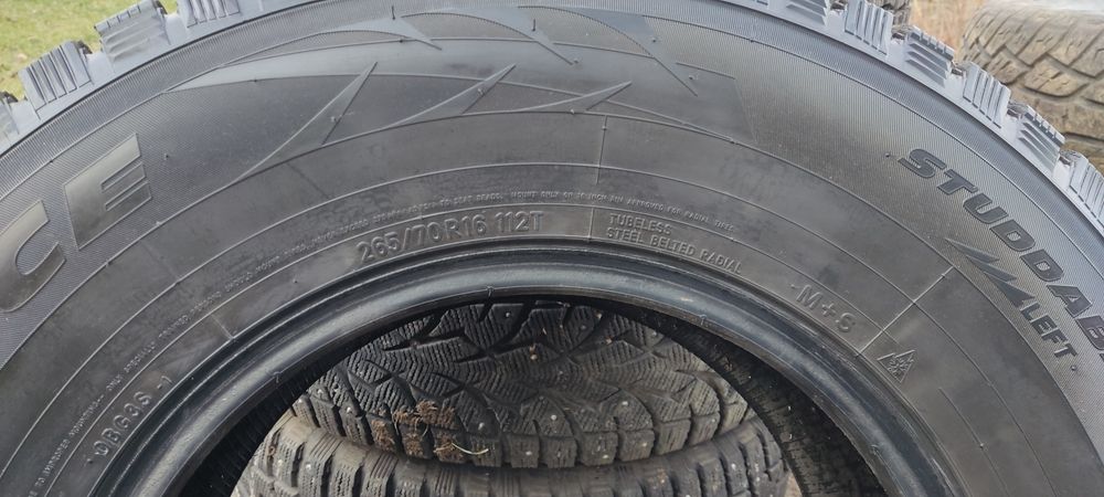 Шины TOYO 265/70/r16 112t шипы