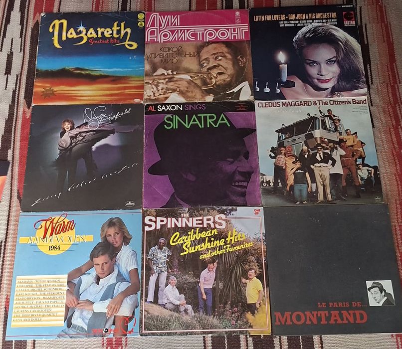 Discuri vinil jazz, pop