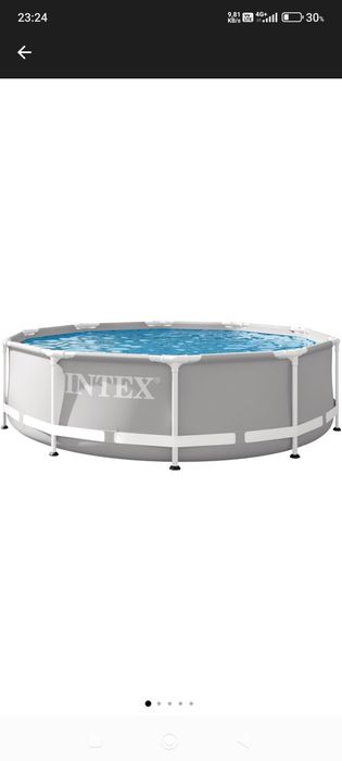 Trambulina 240cm și piscina 3 m