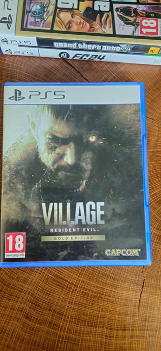 Jocuri Playstation 5 : Fifa 24, resident evil -village, gta v