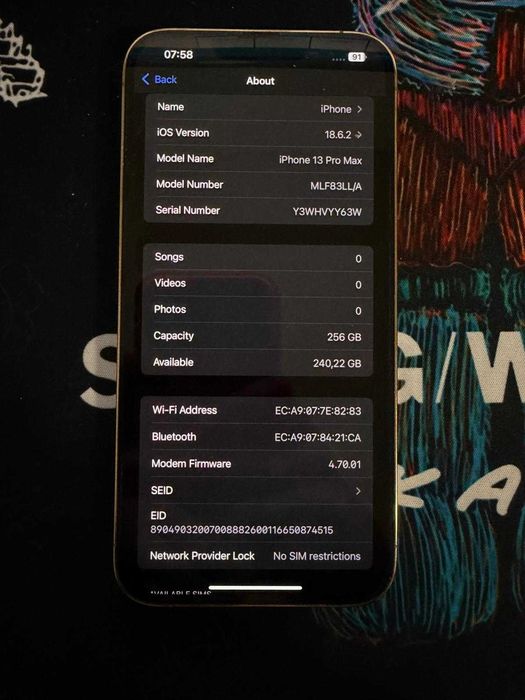 iPhone 13 Pro Max – Gold – 256 GB