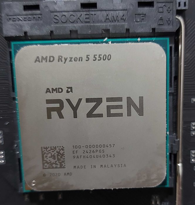 KIT Ryzen 5 5500 3.6GHz + GIGABYTE B550M AORUS ELITE + Cooler AMD