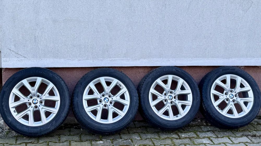 4 jante originale bmw x1 x2 205/60/17 anv iarna 2021 si senzori