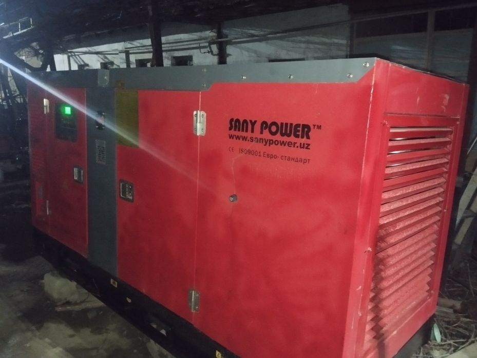 Генератор SANY POWER 132kvt без шумный