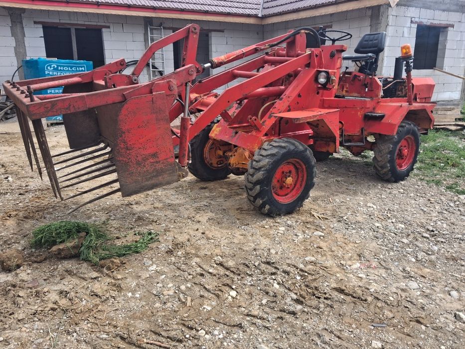 Minivola Atlas Încărcător frontal Motor deutz ,cupa crocodil