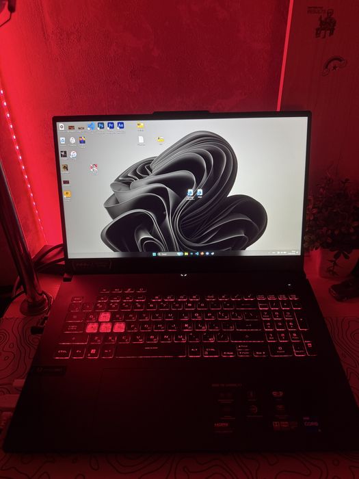 Обменяю Asus tuf gaming f17