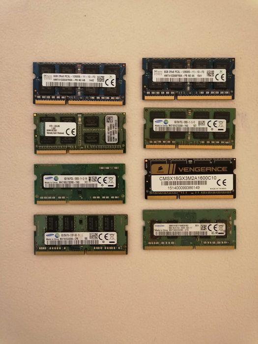 8 GB RAM DDR3L SK Hynix, Laptop