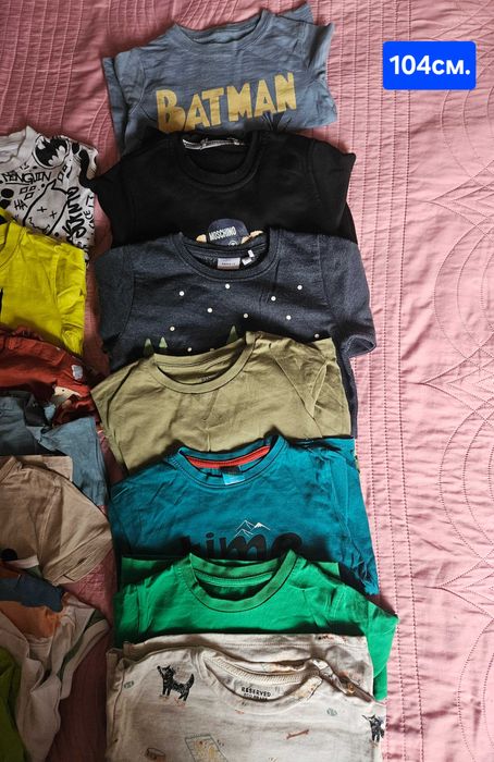 2 лота дрешки за момче, размер 104см.