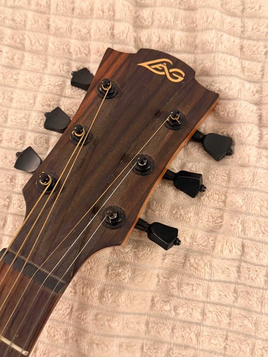 Chitară electro-acustică Lâg Tramontane T100ASCE-BLK, preamp StudioLag Plus